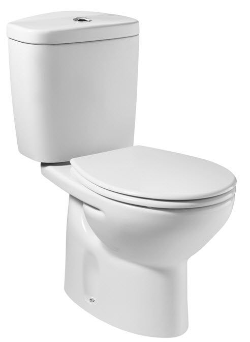 CLOSE COUPLED WC VICTORIA VERTICAL OUTLET ROCA