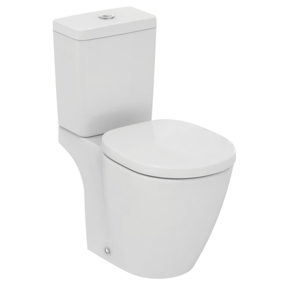 CONNECT FLOOR STANDING WC BOWL FOR COMBINATION AQUABLADE IDEAL