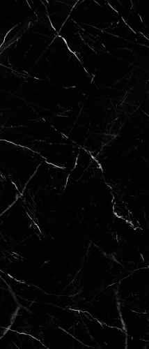 PORCELAIN TILE NERO MARQUINA 6mm 120x280cm POLISHED RECTIFIED FIRST QUALITY