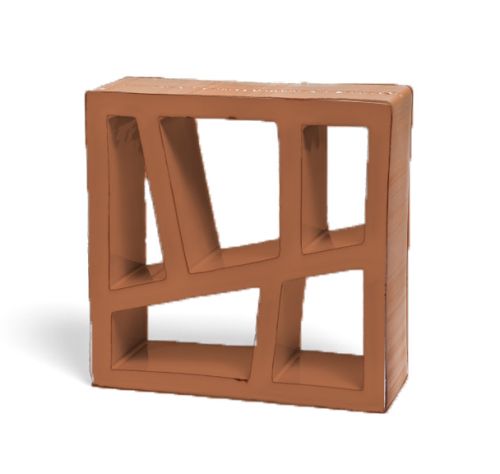 ΚΛΩΣΤΡΑ TRENCADIS 20x20x7 ΧΡΩΜΑ ROJO 24 ΚΟΚΚΙΝΟ