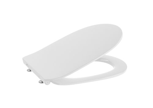 ROCA THE GAP ROUND SLIM SOFT CLOSE WHITE SEAT AND COVER FOR WC