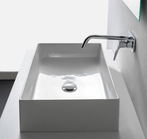 ΝΙΠΤΗΡΑΣ TEOREMA 5101 60x40cm ΟΡΘΟΓΩΝΙΟΣ ΛΕΥΚΟΣ ΕΛΕΥΘΕΡΗΣ ΤΟΠΟΘΕΤΗΣΗΣ SCARABEO