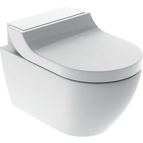 AQUACLEAN TUMA CLASSIC WALL-HUNG WC COMPLETE SOLUTION WITH SOFT CLOSE LID GEBERIT