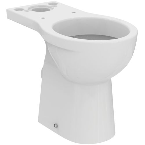 ΛΕΚΑΝΗ ΧΑΜΗΛΗΣ ΠΙΕΣΗΣ EUROVIT ΠΙΣΩ ΣΙΦΩΝΙ ΛΕΥΚΗ IDEAL