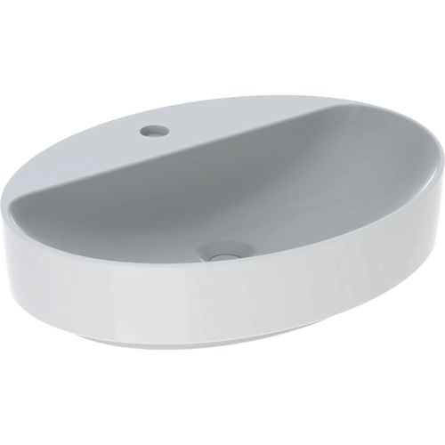 ΝΙΠΤΗΡΑΣ VARIFORM 60x45cm ΟΒΑΛ ΜΕ ΟΠΗ ΧΩΡΙΣ ΥΠΕΡΧΕΙΛΙΣΗ ΛΕΥΚΟΣ ΕΛΕΥΘΕΡΗΣ ΤΟΠΟΘΕΤΗΣΗΣ GEBERIT