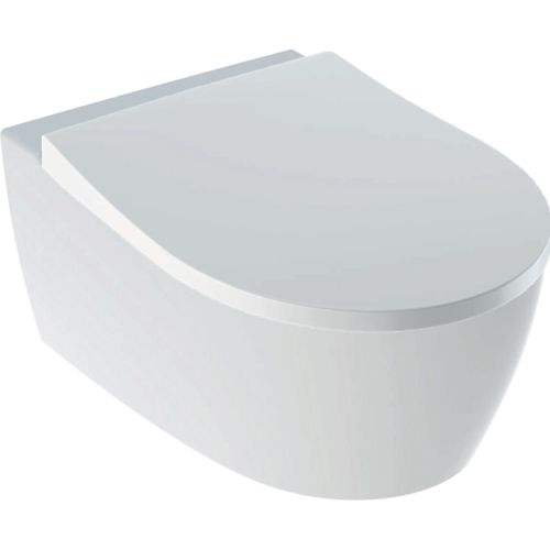 ICON 49cm GEBERIT WALL HUNG WC WASHDOWN SMALL PROJECTION SHROUDED RIMFREE