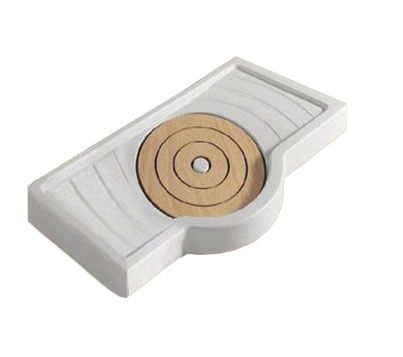 ΝΤΟΥΖΙΕΡΑ ΠΟΡΣΕΛΑΝΗΣ 83x130x4cm ΚΕΝΤΡΟ ΛΕΥΚΗ Φ65