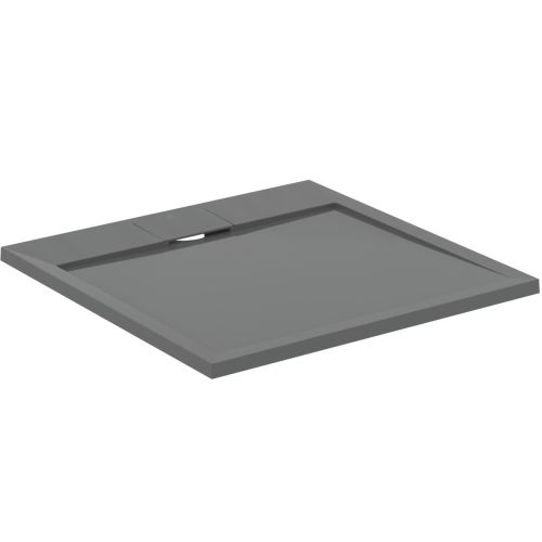 ΝΤΟΥΖΙΕΡΑ ΤΕΧΝΗΤΗ ΠΕΤΡΑ 80x80x3cm ULTRA FLAT S I LIFE GREY IDEAL