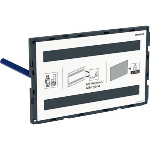 ΒΑΣΗ ΠΛΑΚΕΤΑΣ GEBERIT OMEGA 115.087.00.1 ΤΥΦΛΗ