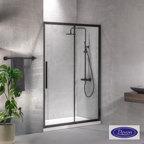 ΚΑΜΠΙΝΑ ΙΣΙΑ FLOW 140x195 ΔΙΑΦΑΝΟ ΚΡΥΣΤΑΛΛΟ ΜΑΥΡΟ ΜΑΤ DEVON