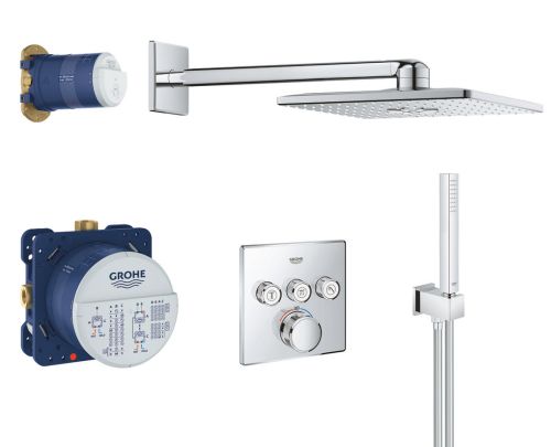 ΣΕΤ ΕΝΤΟΙΧΙΣΜΟΥ GROHTHERM SMARTCONTROL 34706000 ΧΡΩΜΕ GROHE