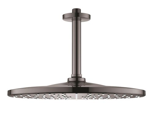 ΚΕΦΑΛΗ ΜΕ ΒΡΑΧΙΟΝΑ ΟΡΟΦΗΣ  RAINSHOWER Ø31 26560A00 HARD GRAPHITE PVD GROHE
