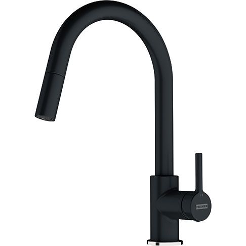KITCHEN MIXER TAP LINA II WITH SPOUT ONYX FRANKE