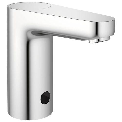 CERAPLUS SENSOR BASIN FITTING WITHOUT TEMPERATURE CONTROL BATTERY-POWERED CHROME IDEAL