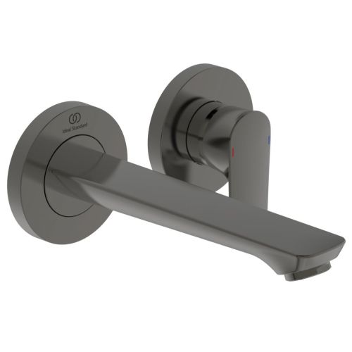 BASIN MIXER IN WALL CONNECT AIR  MAGNETIC GREY IDEAL