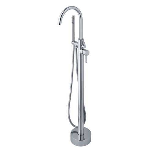SINGLE-LEVER BATH MIXER FLOOR MOUNTED CHROME PICCADILLY