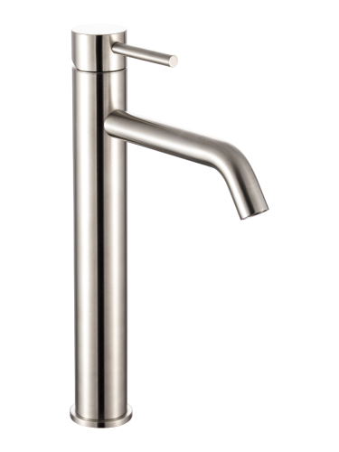 BASIN MIXER MC HIGH SPOUT BRUSHED INOX PICCADILLY