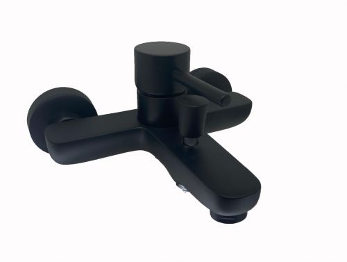 MM BATH MIXER COMPLETE BLACK PICCADILLY