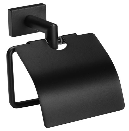 TOILET PAPER HOLDER WITH COVER ML-500 50ML-MM BLACK MAT BRONZE