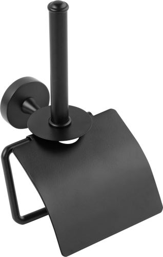 ΧΑΡΤΟΘΗΚΗ ΔΙΠΛΗ ΜΕ ΚΑΠΑΚΙ FAIRMONT MH08-52-MMK ΜΑΥΡΗ ΜΑΤ