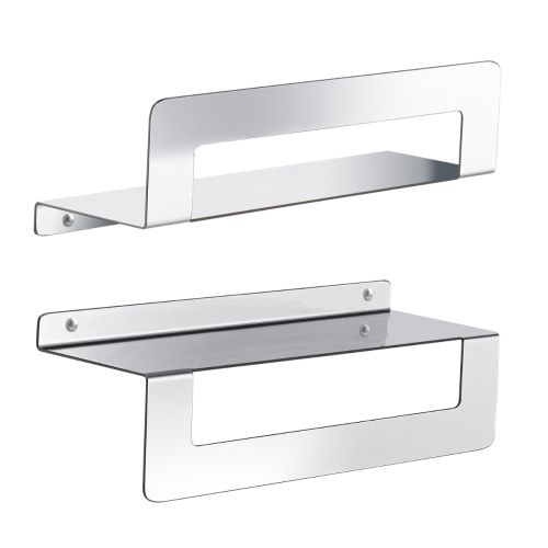 ΠΕΤΣΕΤΟΘΗΚΗ / ΡΑΦΙ CLEO 2019-30 30cm ΧΡΩΜΕ ΓΥΑΛΙΣΤΕΡΟ GEDY