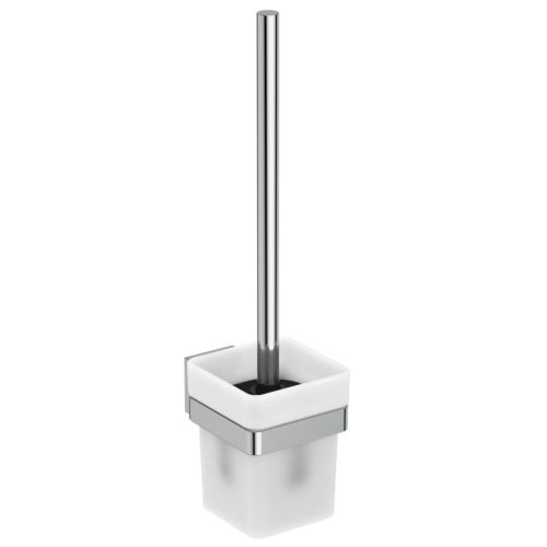 TOILET BRUSH IOM SQUARE WALL WITH MATT GLASS COLOR IDEAL