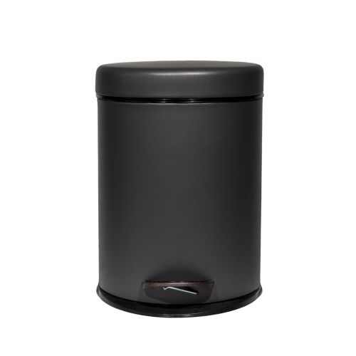 ΧΑΡΤΟΔΟΧΕΙΟ INOX SOFT CLOSE ΓΚΡΙ 6LT