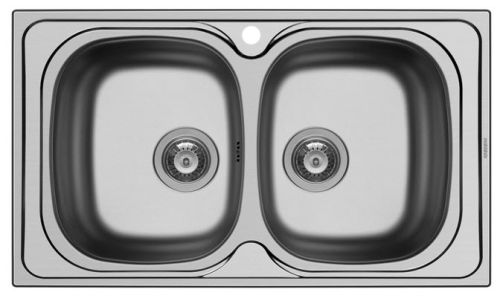 ΝΕΡΟΧΥΤΗΣ ΑΝΟΞΕΙΔΩΤΟΣ 86x50cm DERBY 2B ΛΕΙΟΣ PYRAMIS