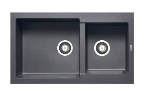 ΝΕΡΟΧΥΤΗΣ ΓΡΑΝΙΤΗ 86x50cm PYRAMIS ALAZIA 1 3/4B IRON GREY