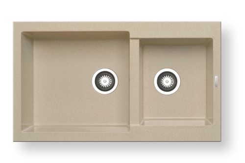 ΝΕΡΟΧΥΤΗΣ ΓΡΑΝΙΤΗ 86x50cm PYRAMIS ALAZIA 1 3/4B IVORY