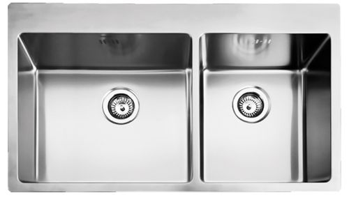 ΝΕΡΟΧΥΤΗΣ ΑΝΟΞΕΙΔΩΤΟΣ 86x50,5cm 29285 SQUADRO ΛΕΙΟΣ FORTINOX