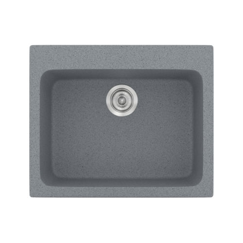 ΝΕΡΟΧΥΤΗΣ ΣΥΝΘΕΤΙΚΟΣ 60x50cm 331 CLASSIC METALLIC SILVER SANITEC 