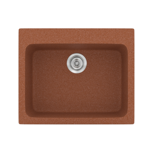 ΝΕΡΟΧΥΤΗΣ ΣΥΝΘΕΤΙΚΟΣ 60x50cm 331 CLASSIC GRANITE TERRACOTTA SANITEC