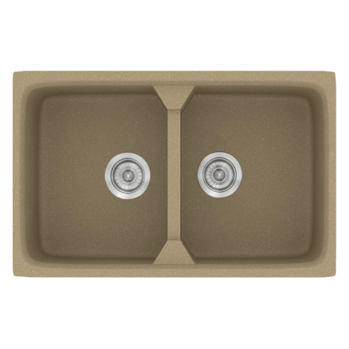 ΝΕΡΟΧΥΤΗΣ ΣΥΝΘΕΤΙΚΟΣ 78x51cm CLASSIC 318 METALLIC CREAM SANITEC 