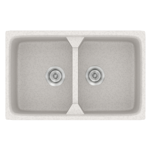 ΝΕΡΟΧΥΤΗΣ ΣΥΝΘΕΤΙΚΟΣ 78x51cm CLASSIC 318 METALLIC ICE SANITEC