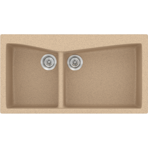 ΝΕΡΟΧΥΤΗΣ ΣΥΝΘΕΤΙΚΟΣ 93x51cm CLASSIC 326 GRANITE BEIGE SANITEC