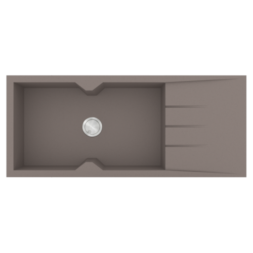 ΝΕΡΟΧΥΤΗΣ ΓΡΑΝΙΤΗ 116x50 ULTRA GRANITE 817 SIENNA SANITEC