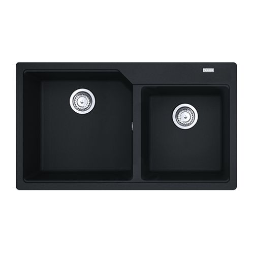 ΝΕΡΟΧΥΤΗΣ ΓΡΑΝΙΤΗ 86x50cm URBAN UBG 620 MAT ΜΑΥΡΟΣ FRANKE