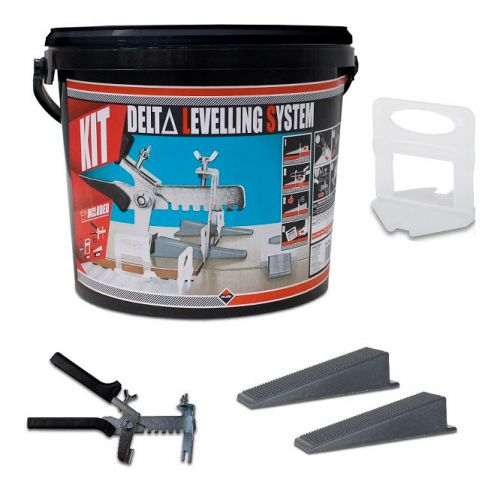 KIT DELTA LEVELLING SYSTEM 02848 (100 PIECES) RUBI