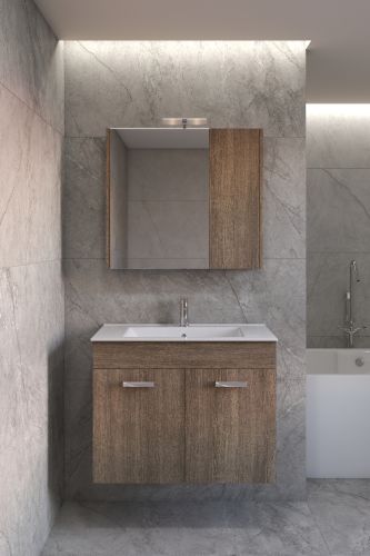 ΒΑΣΗ ΕΠΙΠΛΟΥ ΜΠΑΝΙΟΥ 100cm ΑΛ ΛΙΝΤΟ ΚΡΕΜΑΣΤΗ ΧΡΩΜΑ 323