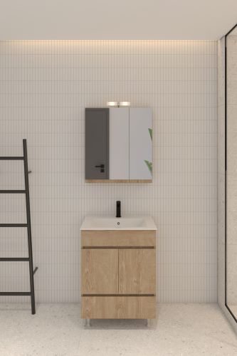 ΒΑΣΗ ΕΠΙΠΛΟΥ ΜΠΑΝΙΟΥ ΑΛ ΣΕΛΒΑ 70cm ΧΡΩΜΑ 331