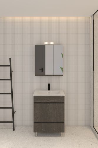 ΒΑΣΗ ΕΠΙΠΛΟΥ ΜΠΑΝΙΟΥ ΑΛ ΣΕΛΒΑ 60cm ΧΡΩΜΑ 399