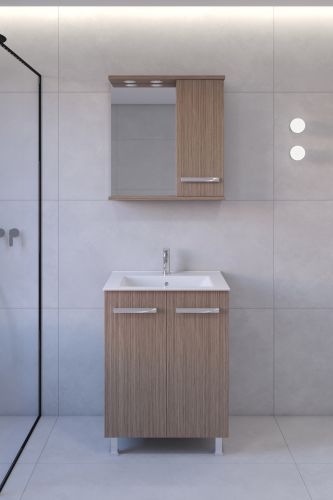 ΚΑΘΡΕΠΤΗΣ ΜΠΑΝΙΟΥ ΑΛ ΔΙΟΝΙ 60cm ΧΡΩΜΑ 718 ΔΕΞΙΟΣ ΜΕ ΣΠΟΤ