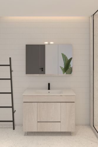 ΚΑΘΡΕΠΤΗΣ ΜΠΑΝΙΟΥ ΑΛ ΣΕΛΒΑ 90cm ΜΕ ΑΠΛΙΚΑ ΧΡΩΜΑ 398