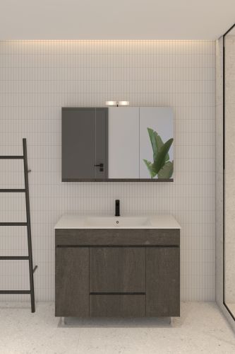 ΚΑΘΡΕΠΤΗΣ ΜΠΑΝΙΟΥ 90cm ΑΛ ΣΕΛΒΑ ΜΕ ΑΠΛΙΚΑ ΧΡΩΜΑ 399