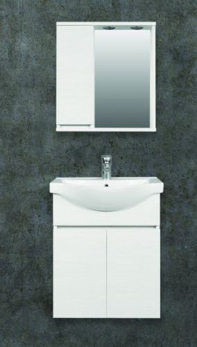 ΚΑΘΡΕΠΤΗΣ ΜΠΑΝΙΟΥ ΑΛ ΛΙΒΙΑ 60cm ΑΡΙΣΤΕΡΟΣ ΜΕ ΣΠΟΤ ΧΡΩΜΑ 323