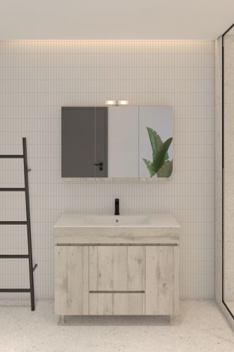 ΚΑΘΡΕΠΤΗΣ ΜΠΑΝΙΟΥ 90cm ΑΛ ΣΕΛΒΑ ΜΕ ΑΠΛΙΚΑ ΧΡΩΜΑ 521 