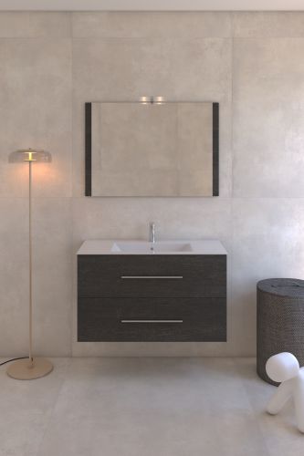 ΚΑΘΡΕΠΤΗΣ ΜΠΑΝΙΟΥ 100cm ΑΛ ΙΒΟΝΗ ΜΕ ΑΠΛΙΚΑ ΧΡΩΜΑ 399