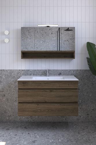 ΚΑΘΡΕΠΤΗΣ ΜΠΑΝΙΟΥ ΑΛ ΡΟΜΙΝΑ 100cm ΜΕ ΑΠΛΙΚΑ ΧΡΩΜΑ 389