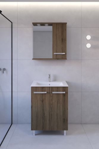 ΚΑΘΡΕΠΤΗΣ ΜΠΑΝΙΟΥ ΑΛ ΔΙΟΝΙ 60cm ΧΡΩΜΑ 389 ΔΕΞΙΟΣ ΜΕ ΣΠΟΤ